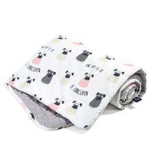 Load image into Gallery viewer, Velvet Cotton Medium Blanket